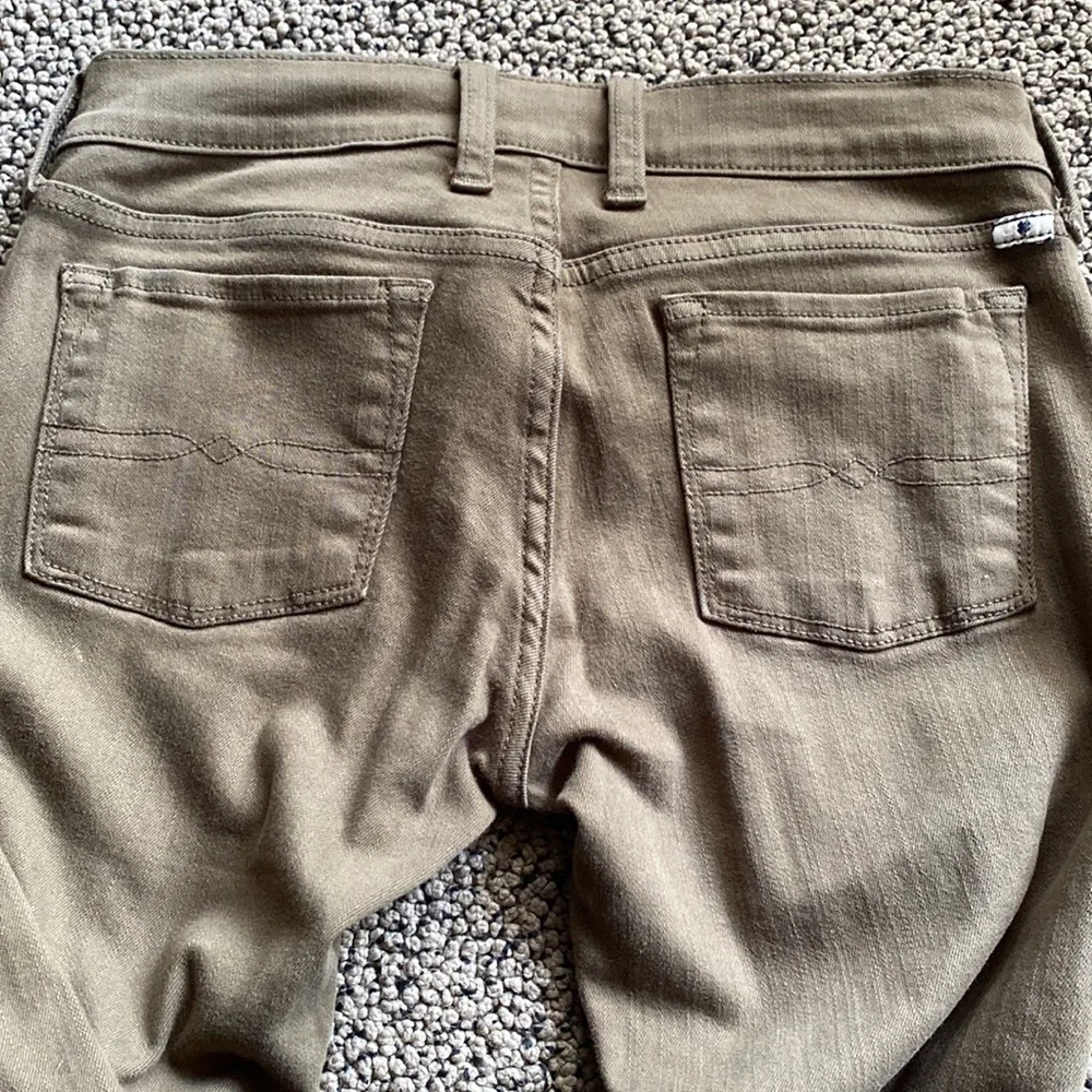 Lucky Brand Super Skinny Jeans,  Women's Size 24, Olive Colored, Like New